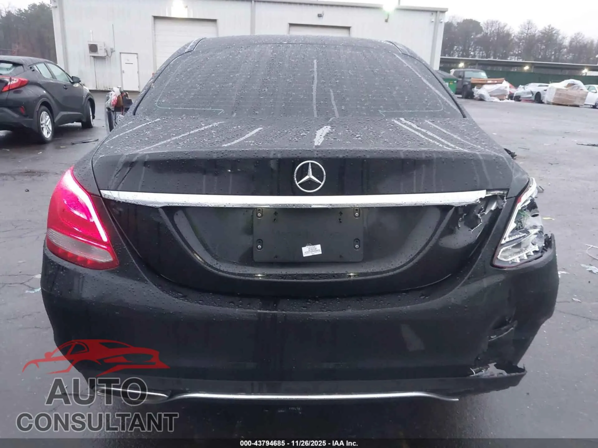 2018 MERCEDES-BENZ C 300 Damaged VIN WDDWF4KB9JR356254 – photo 16