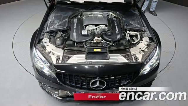 2017 Mercedes-Benz C-Class W205 C63 AMG Coupe Sold VIN WDDWJ8GB5HF397829 – undercarriage