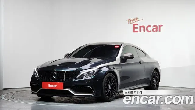 2018 Mercedes-Benz C-Class W205 C63 Amg Coupe Sold VIN WDDWJ8GBXJF701940 – front exterior