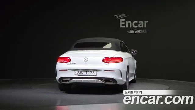 2017 Mercedes-Benz C-Class W205 C200 Cabriolet Sold VIN WDDWK4CBXHF540575 – front exterior