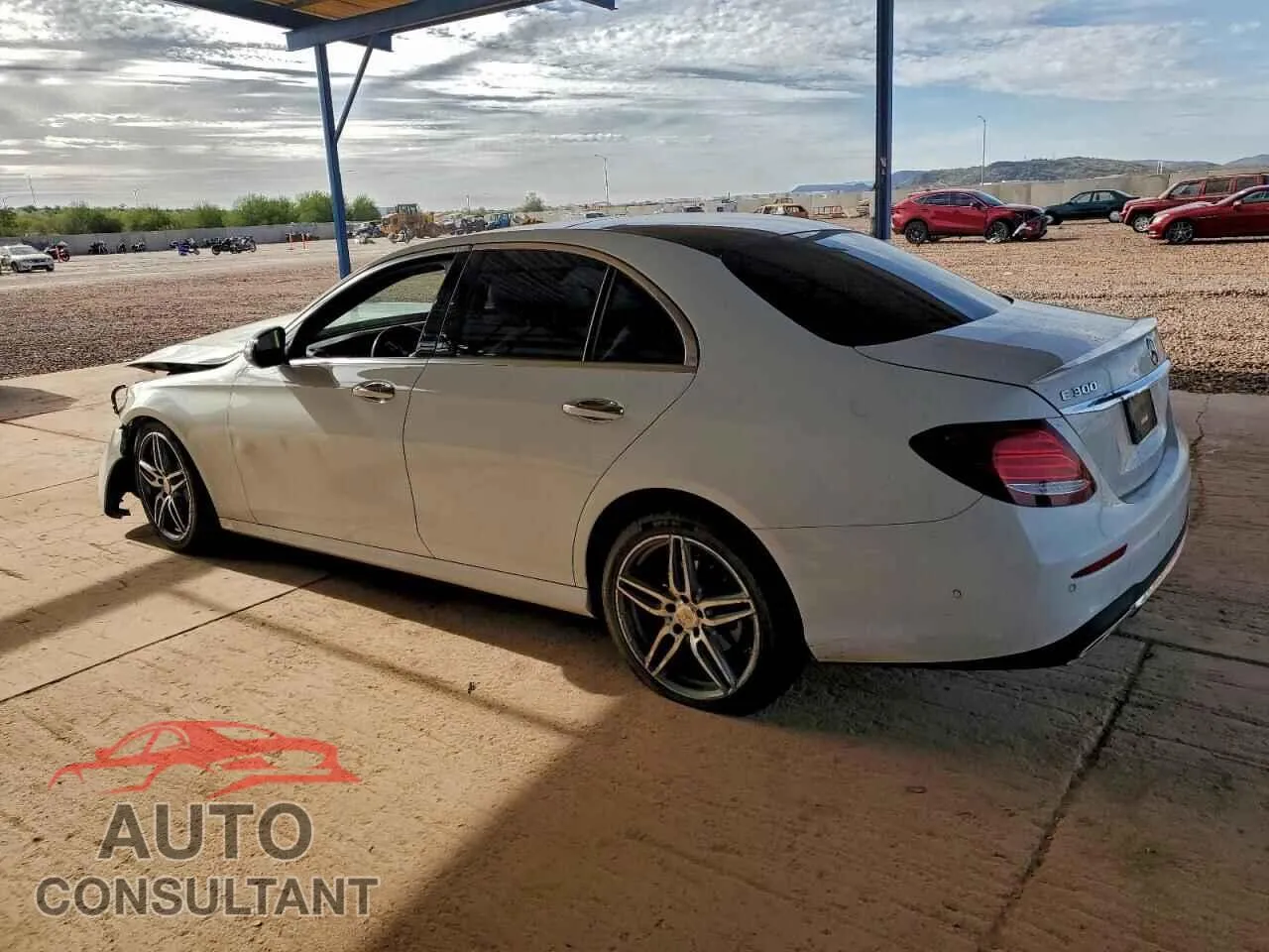 2017 MERCEDES-BENZ E-CLASS Damaged VIN WDDZF4KB6HA061117 – rear exterior