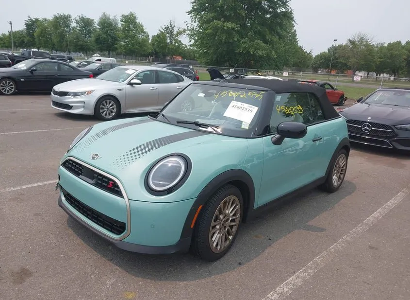 2026 Mini Cooper Convertible Used VIN WMW23GX04T2Y50380 – front exterior