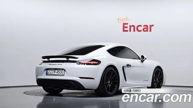 2021 Porsche 718 Cayman 4.0 Gts Sold VIN WP0AD2984MS281078 – front exterior