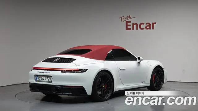 2022 Porsche 911 (992) Carrera 4 Gts Cabriolet Sold VIN WP0CB2996NS244350 – front exterior