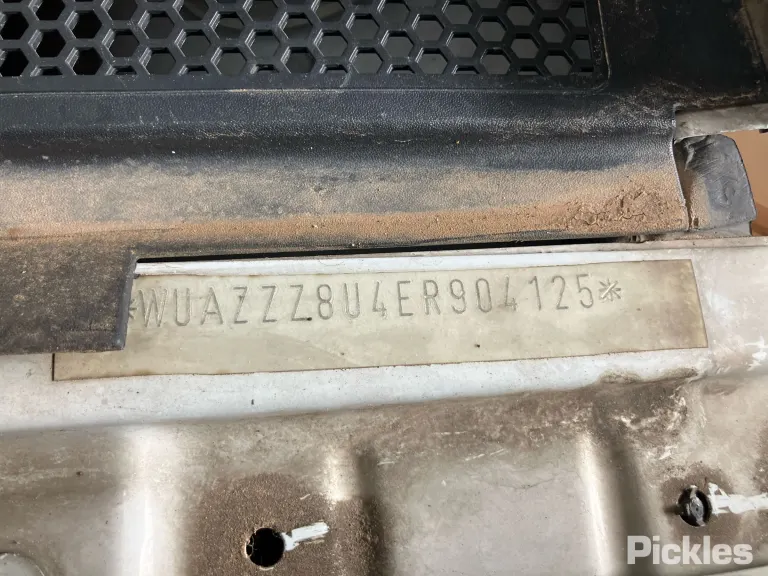 2015 Audi RS Q3 Damaged VIN WUAZZZ8U4ER904125 – rear exterior