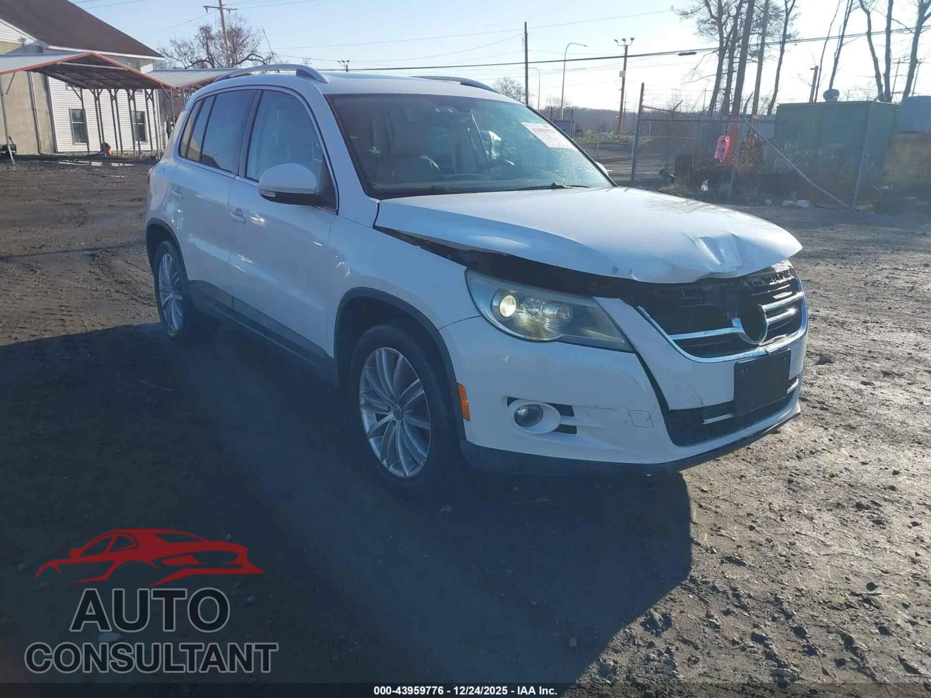 2009 VOLKSWAGEN TIGUAN VIN WVGBV75N79W530852