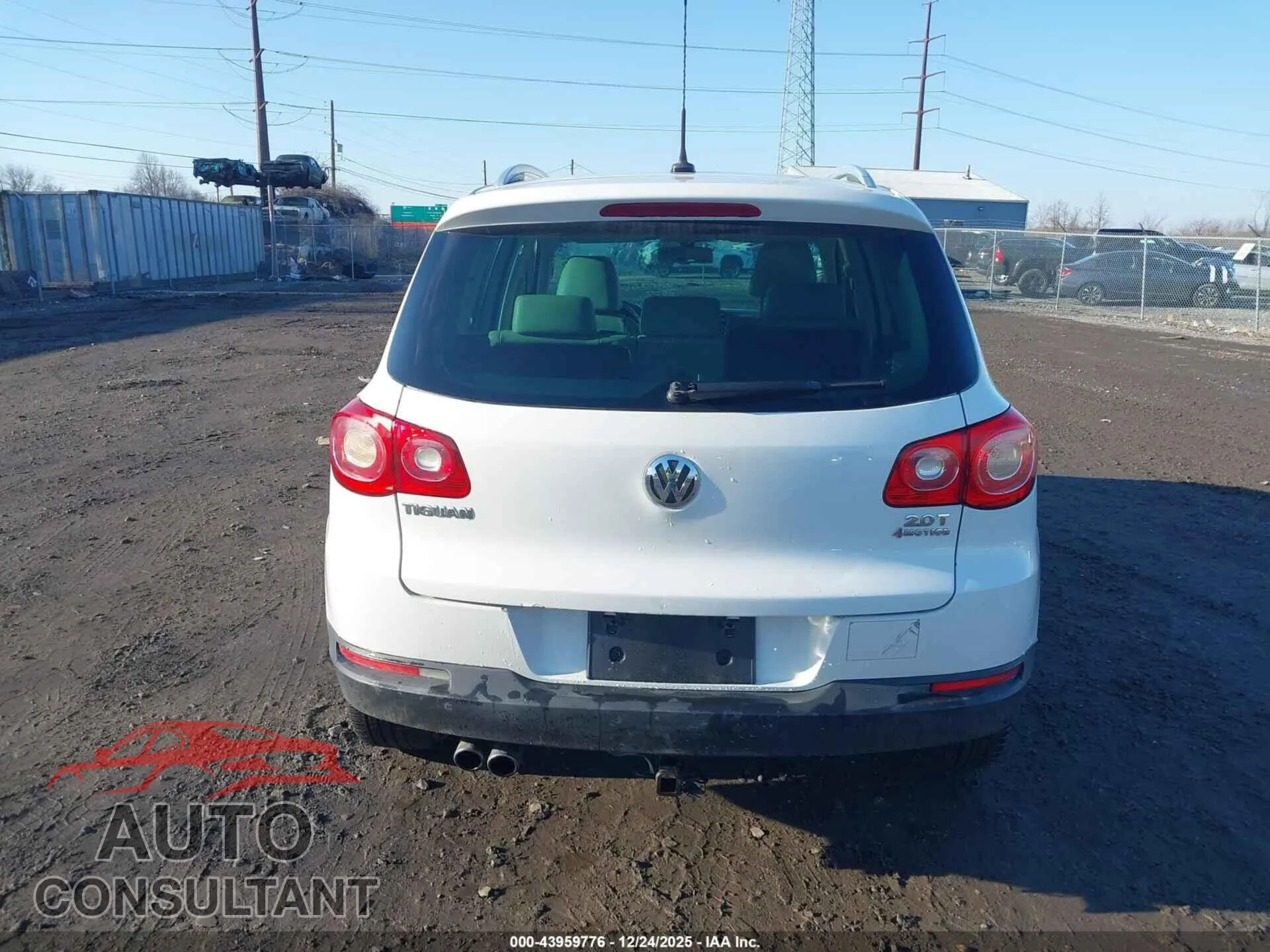2009 VOLKSWAGEN TIGUAN Damaged VIN WVGBV75N79W530852 – photo 16