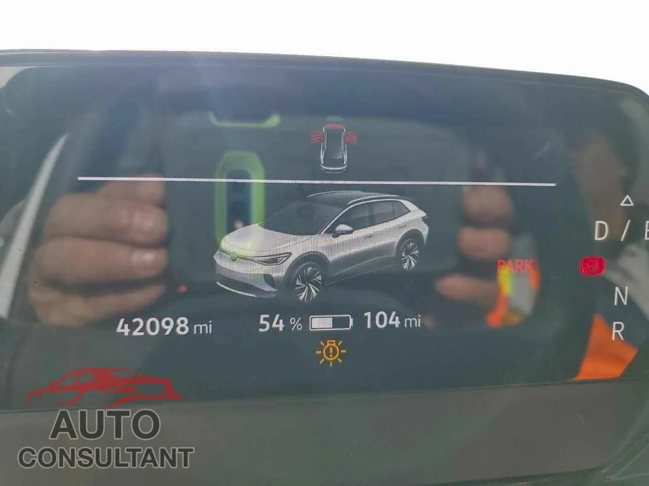 2021 VOLKSWAGEN ID.4 PRO S Damaged VIN WVGTMPE29MP063403 – trunk area