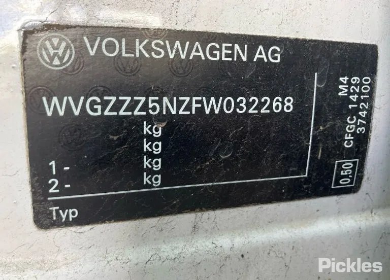 2014 Volkswagen Tiguan Used VIN WVGZZZ5NZFW032268 – odometer reading