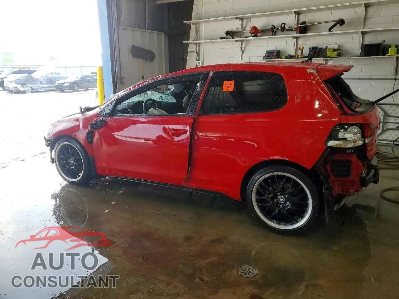 2011 VOLKSWAGEN GTI Damaged VIN WVWFV7AJ4BW028587 – rear exterior