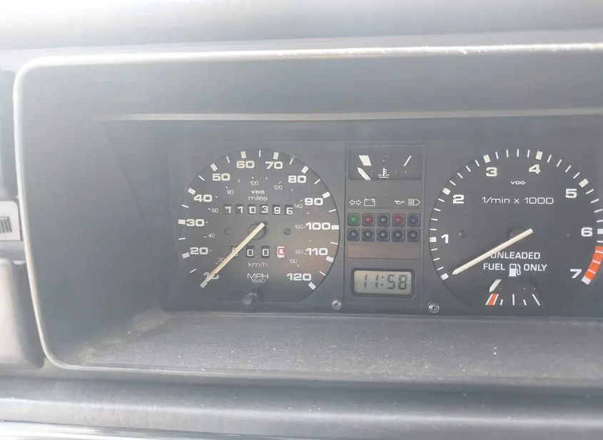 1989 VOLKSWAGEN JETTA Used VIN WVWRB11G6KW076583 – rear exterior