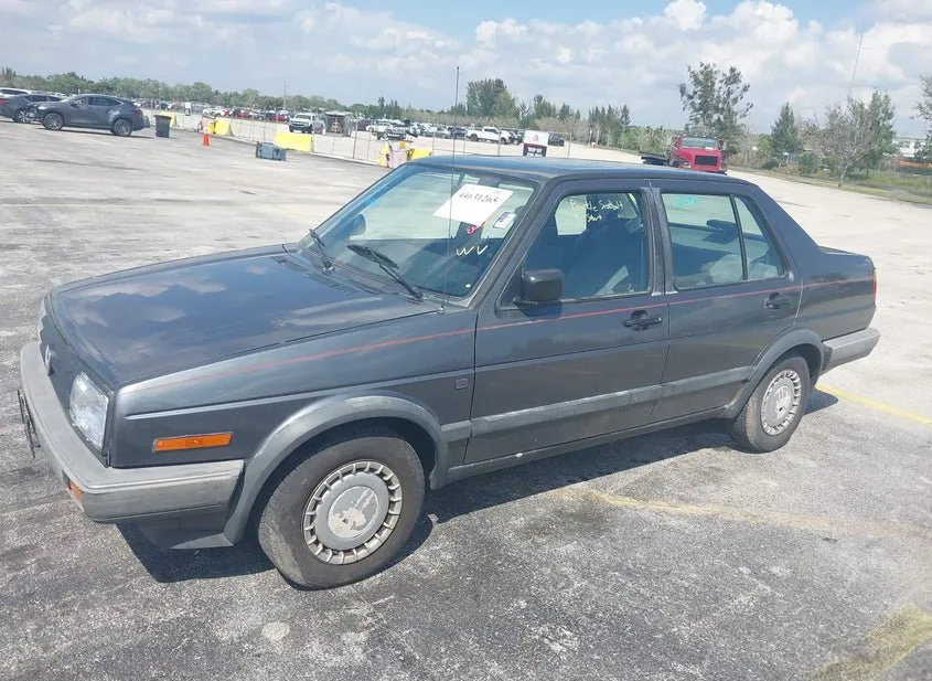 1989 VOLKSWAGEN JETTA Used VIN WVWRB11G6KW076583 – engine bay