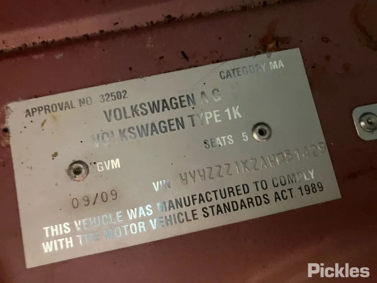 2009 Volkswagen Golf Damaged VIN WVWZZZ1KZAW051429 – photo 19