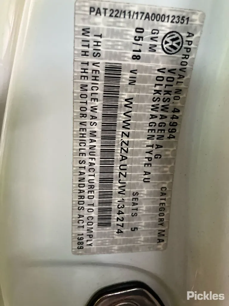 2018 Volkswagen Golf Damaged VIN WVWZZZAUZJW134274 – photo 25