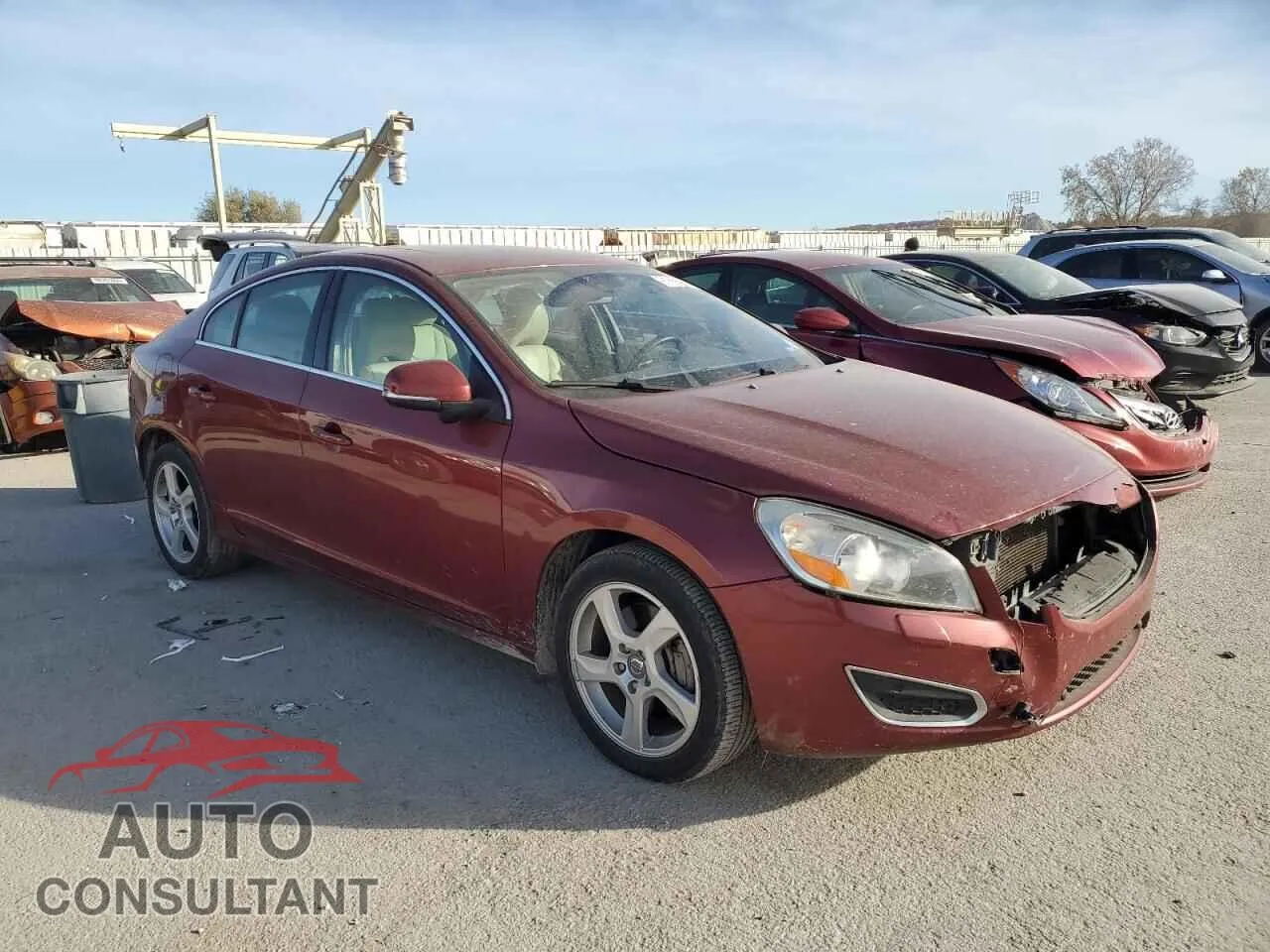 2013 VOLVO S60 Damaged VIN YV1612FH0D2221179 – dashboard