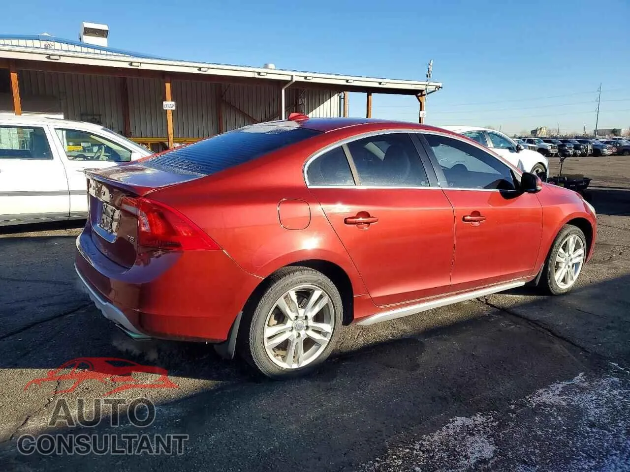 2012 VOLVO S60 Damaged VIN YV1622FS5C2020708 – side profile