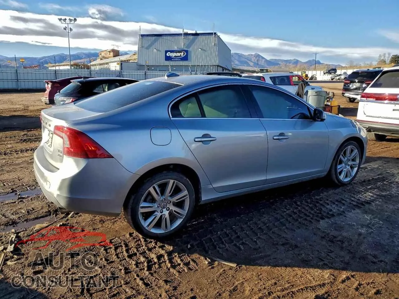 2011 VOLVO S60 Damaged VIN YV1902FH0B2019486 – side profile