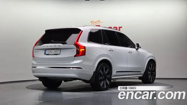 2024 Volvo XC90 2nd Gen T8 Ultimate Bright Hybrid Sold VIN YV1LFH603R1227279 – odometer reading