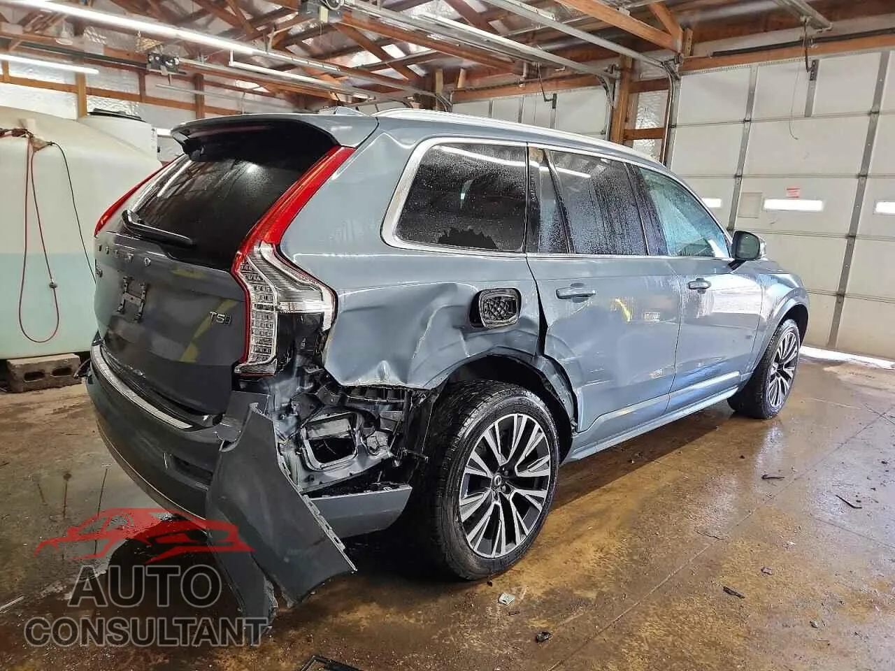 2020 VOLVO XC90 Damaged VIN YV4102PK4L1558016 – side profile