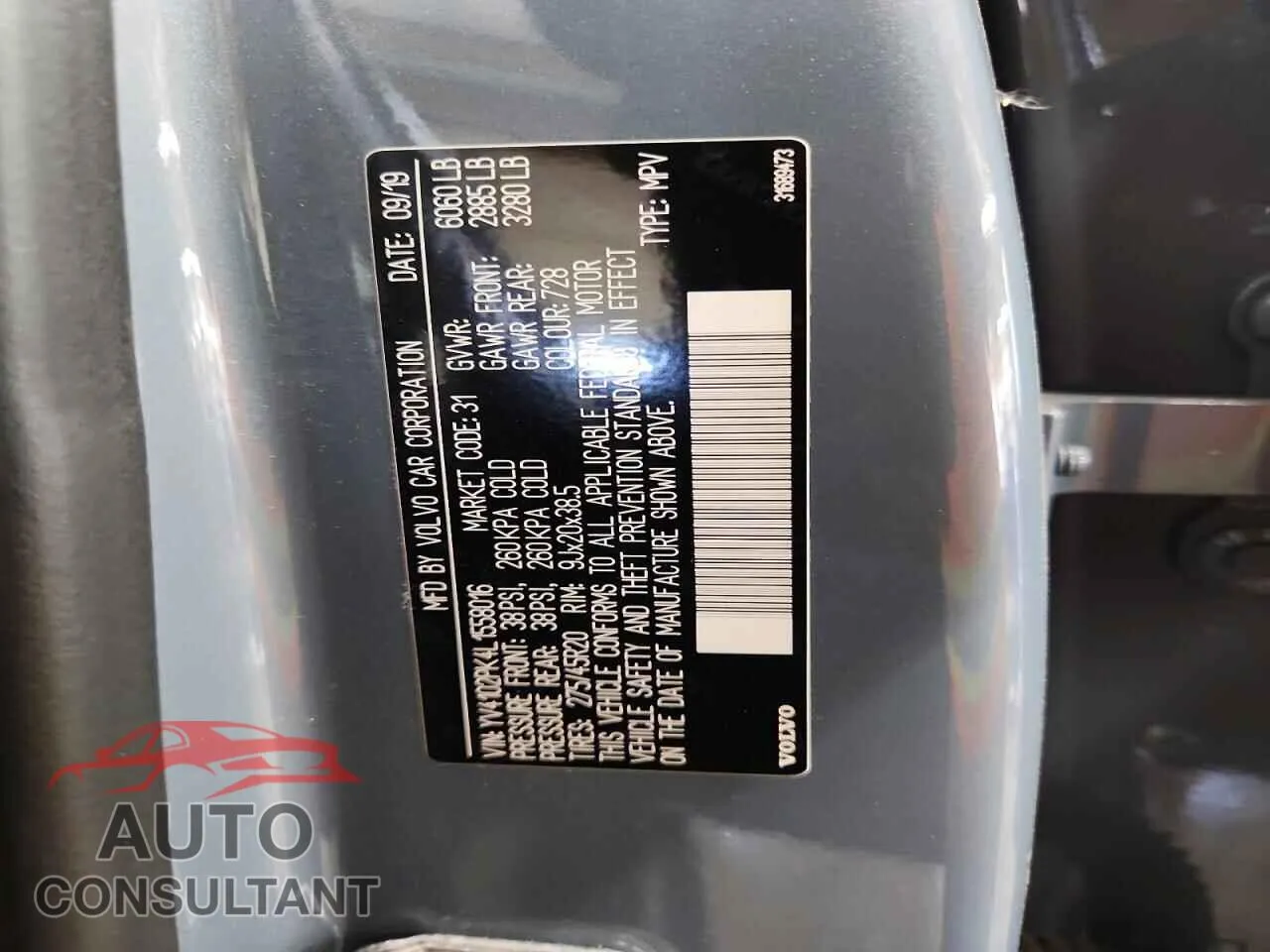 2020 VOLVO XC90 Damaged VIN YV4102PK4L1558016 – photo 13