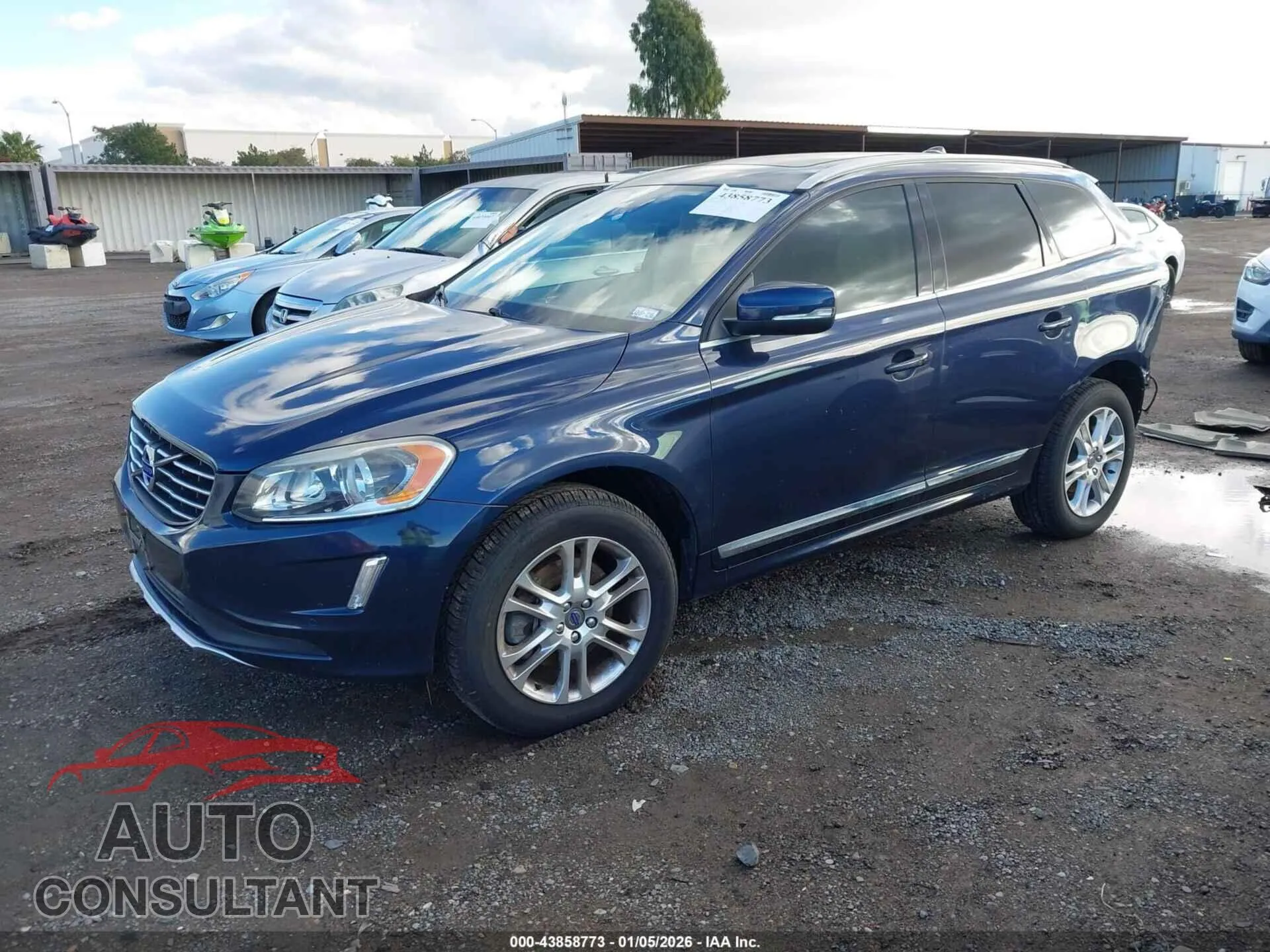 2015 VOLVO XC60 Damaged VIN YV440MDK0F2714418 – rear exterior