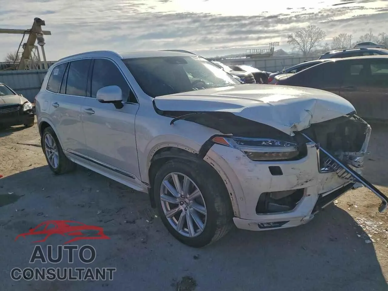 2016 VOLVO XC90 Damaged VIN YV4A22PL3G1016964 – dashboard 2016 VOLVO XC90 Damaged VIN YV4A22PL3G1016964 – dashboard