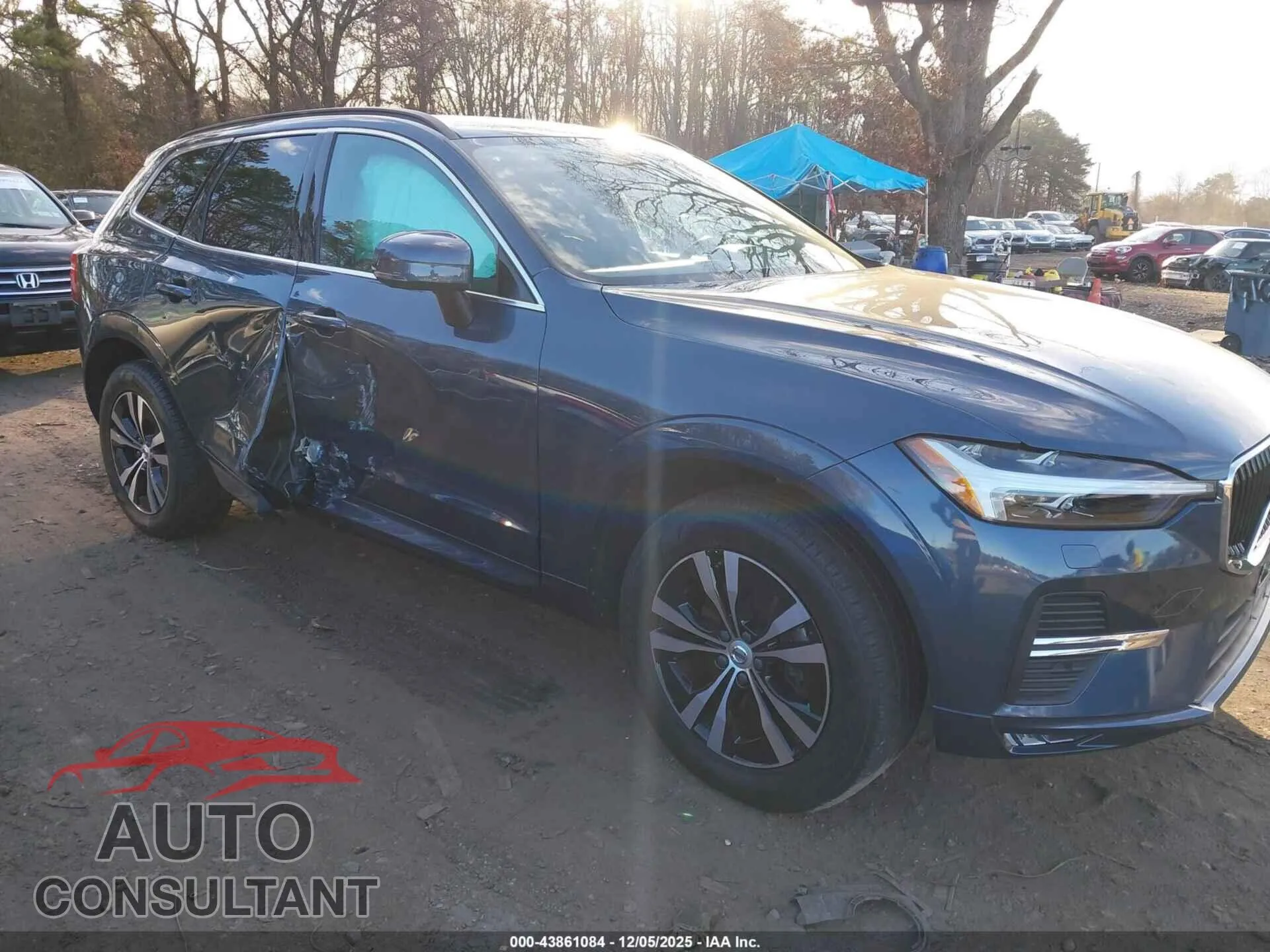 2023 VOLVO XC60 Damaged VIN YV4L12RV5P1322980 – engine bay