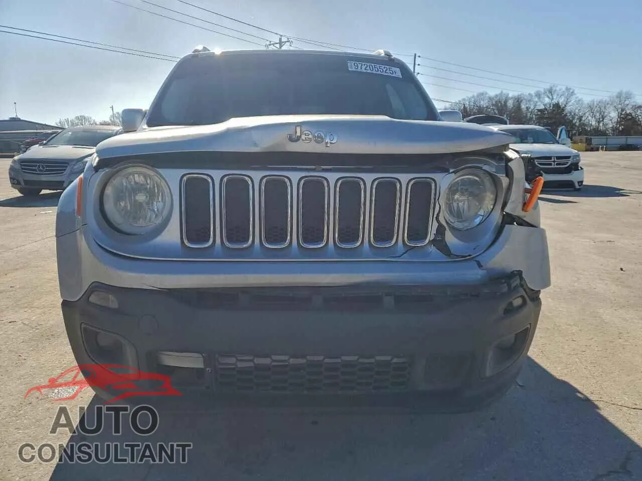 2016 JEEP RENEGADE Damaged VIN ZACCJADT8GPC85149 – interior seats