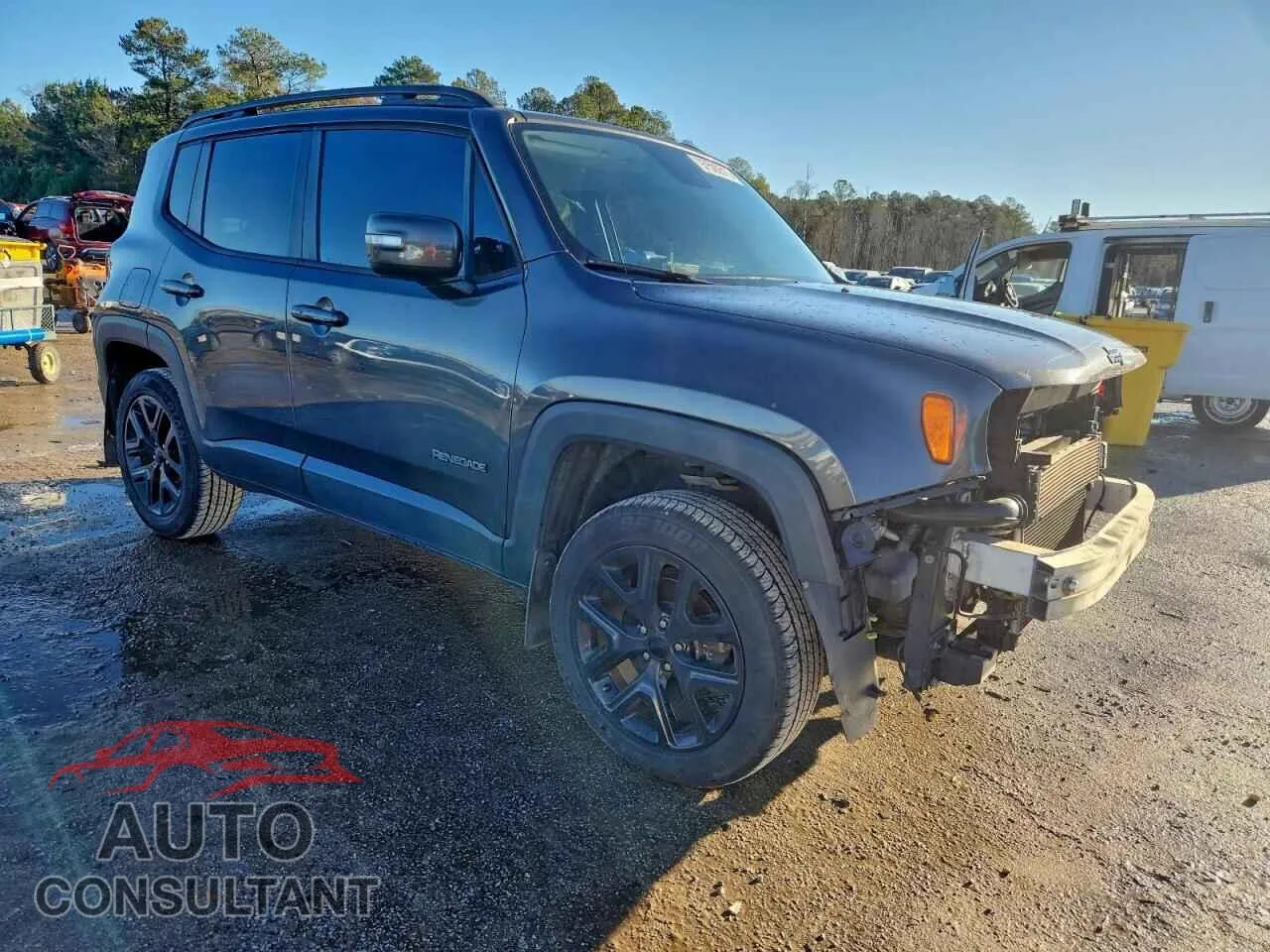 2016 JEEP RENEGADE Damaged VIN ZACCJBBT8GPD00385 – dashboard