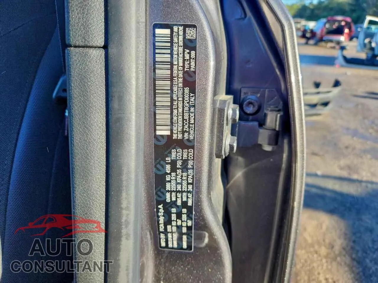 2016 JEEP RENEGADE Damaged VIN ZACCJBBT8GPD00385 – photo 13