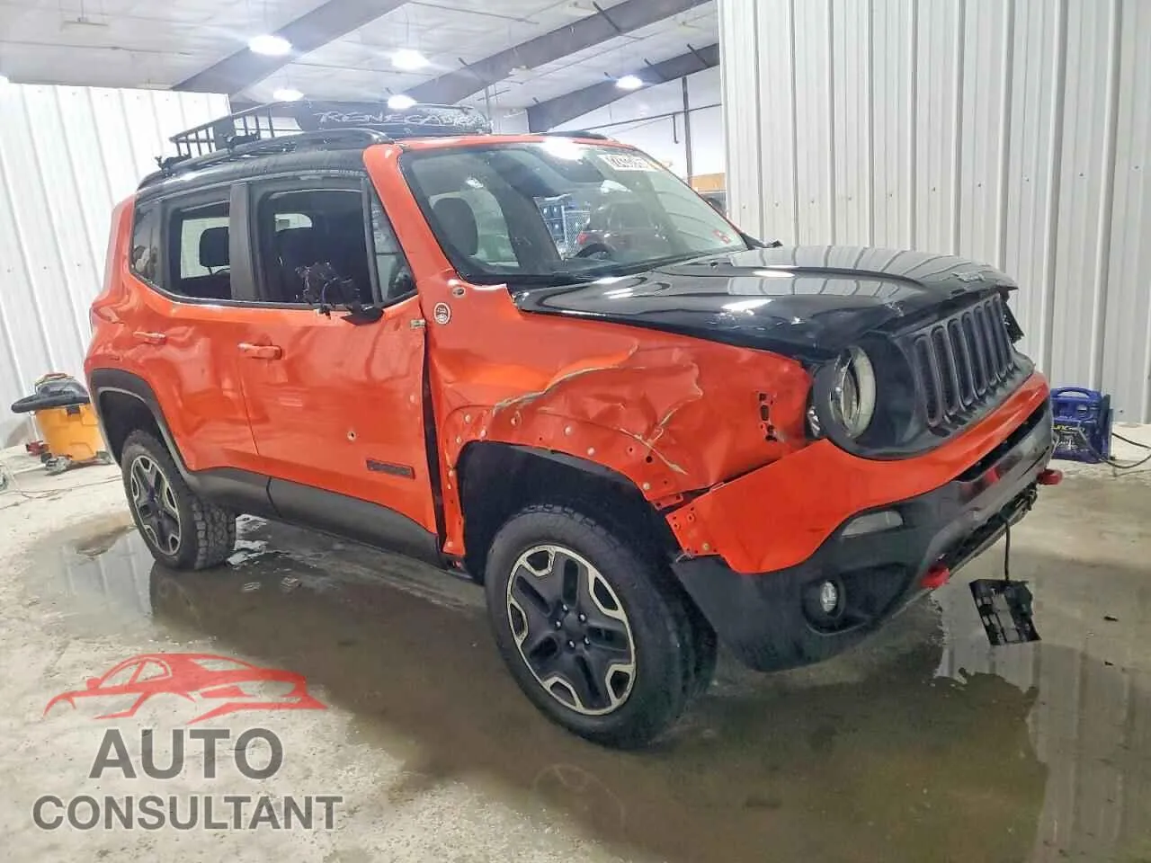 2016 JEEP RENEGADE Damaged VIN ZACCJBCT2GPE29723 – dashboard
