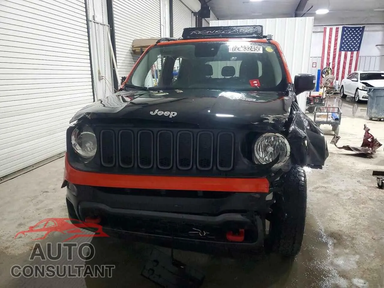2016 JEEP RENEGADE Damaged VIN ZACCJBCT2GPE29723 – interior seats