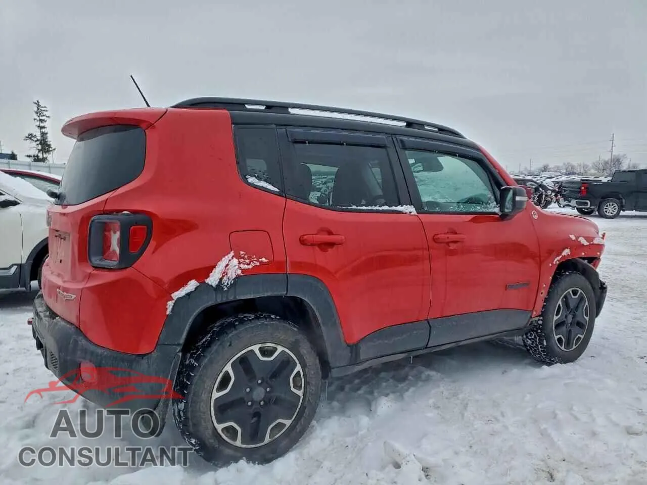 2016 JEEP RENEGADE Damaged VIN ZACCJBCT8GPC65295 – side profile
