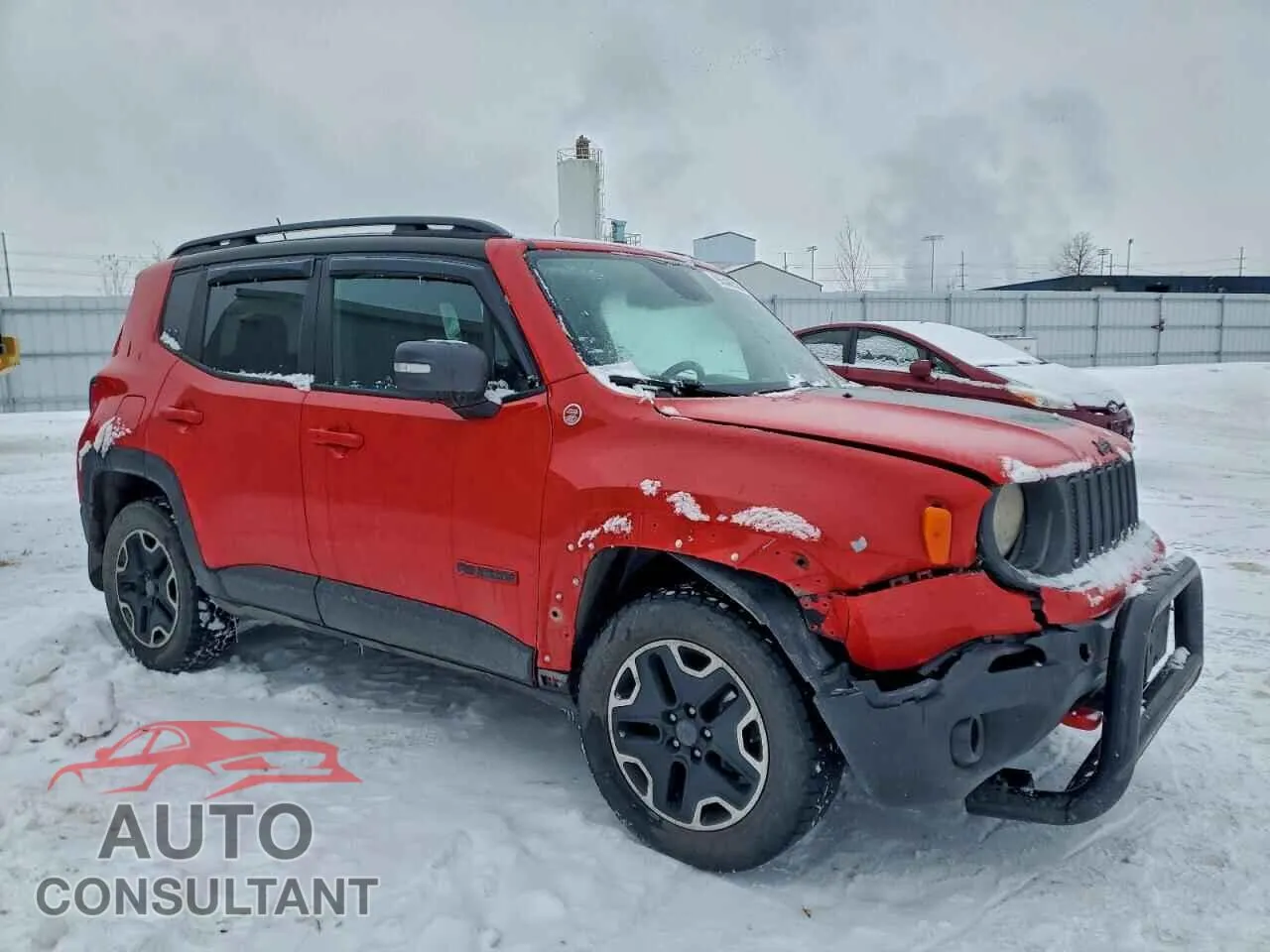 2016 JEEP RENEGADE Damaged VIN ZACCJBCT8GPC65295 – dashboard