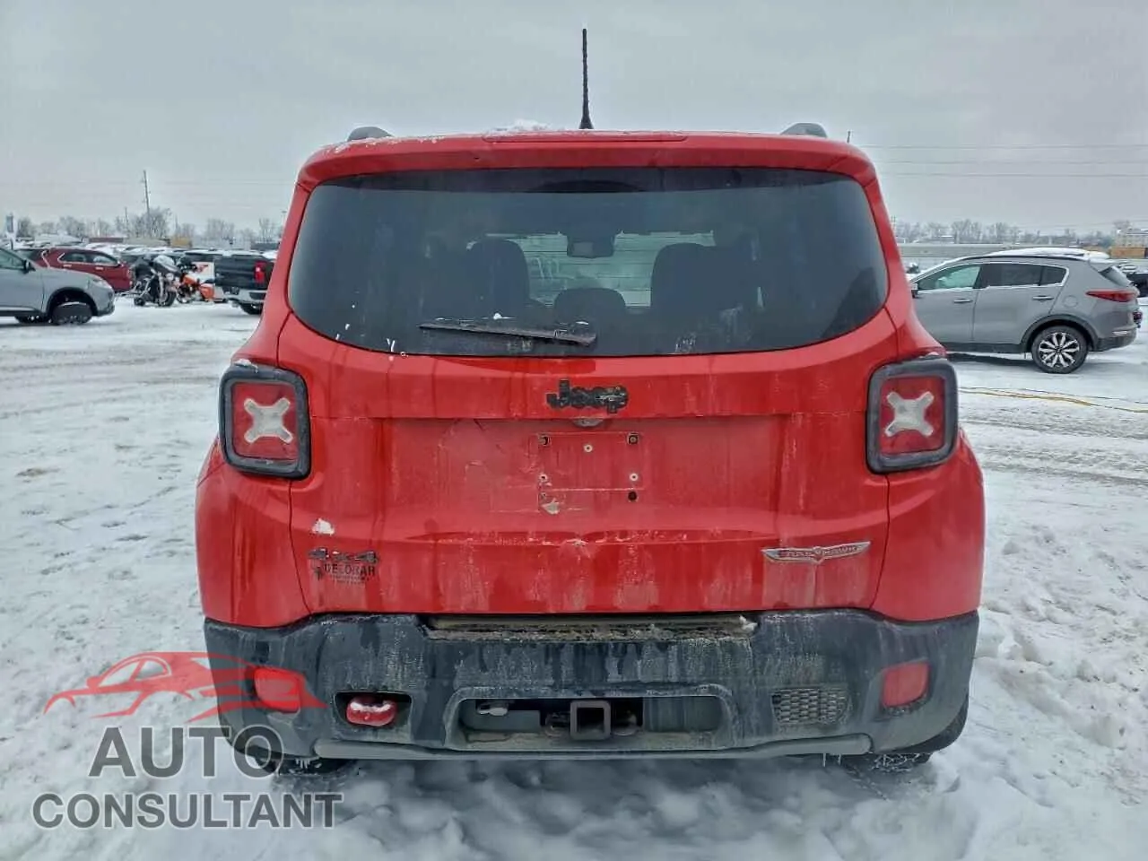2016 JEEP RENEGADE Damaged VIN ZACCJBCT8GPC65295 – engine bay