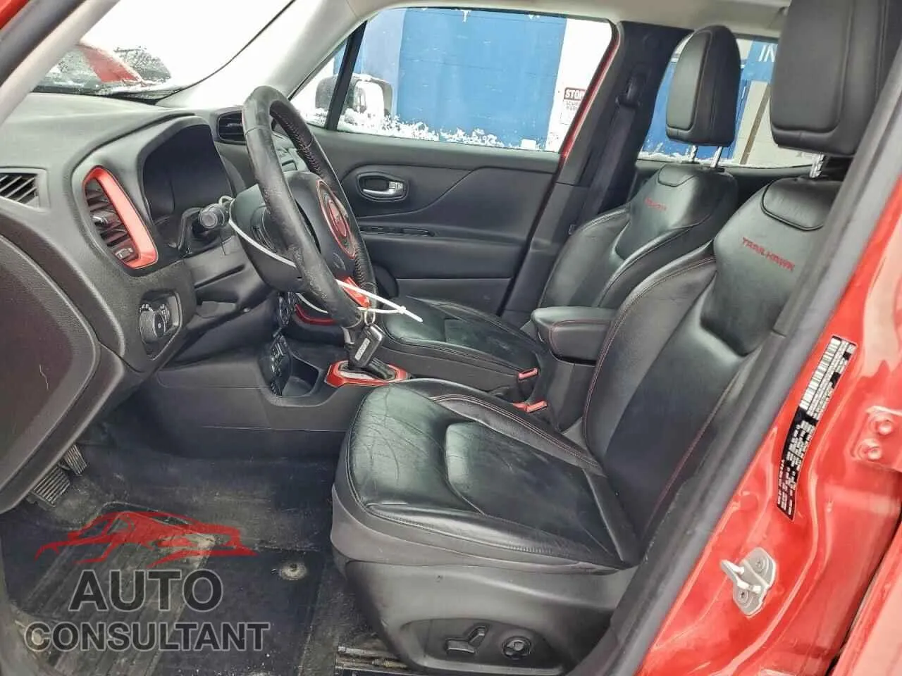 2016 JEEP RENEGADE Damaged VIN ZACCJBCT8GPC65295 – exterior detail
