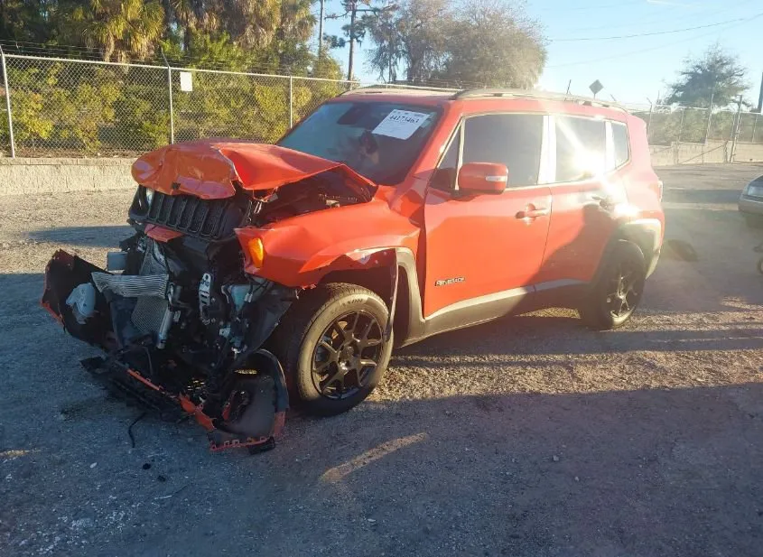 2019 JEEP Renegade Used VIN ZACNJABB7KPK12377 – rear exterior 2019 JEEP Renegade Used VIN ZACNJABB7KPK12377 – rear exterior