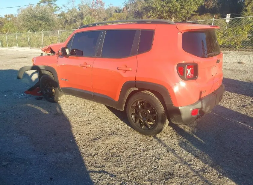 2019 JEEP Renegade Used VIN ZACNJABB7KPK12377 – trunk area 2019 JEEP Renegade Used VIN ZACNJABB7KPK12377 – trunk area