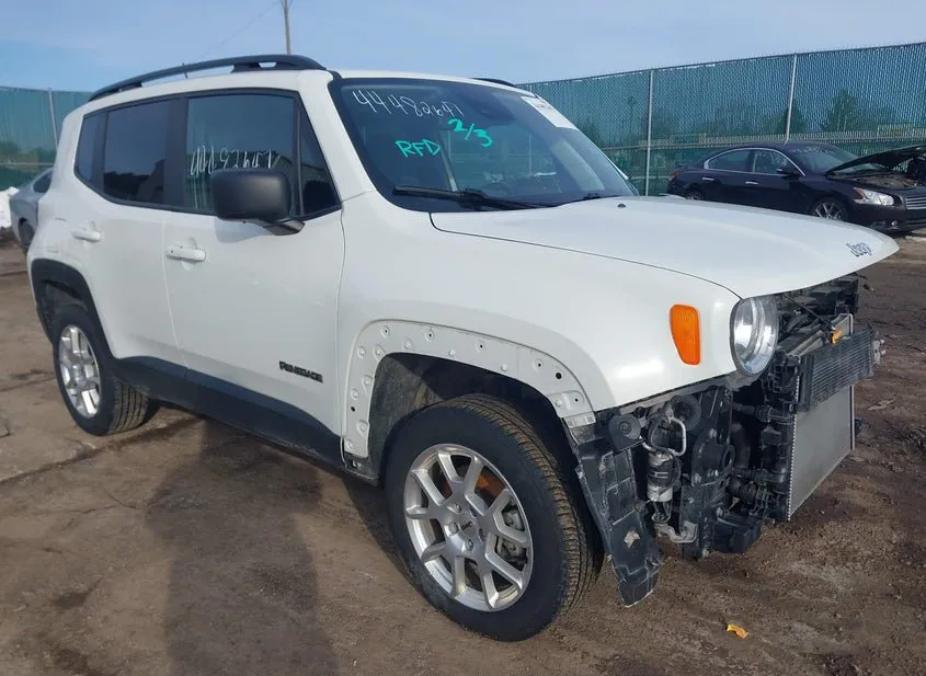 2022 JEEP Renegade Used VIN ZACNJDB14NPN69819 – trunk area