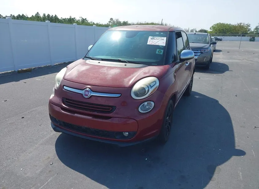 2014 FIAT 500L Used VIN ZFBCFACH7EZ021632 – trunk area