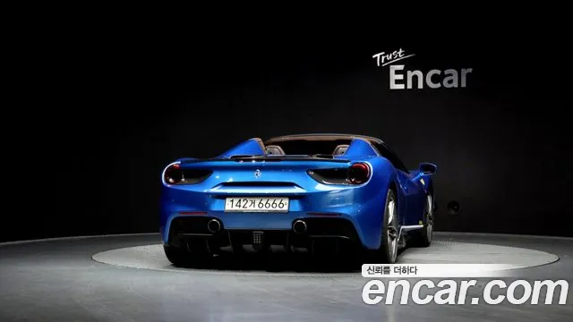 2017 Ferrari 488 Spider 3.9 Sold VIN ZFF80AMLXH0223771 – odometer reading