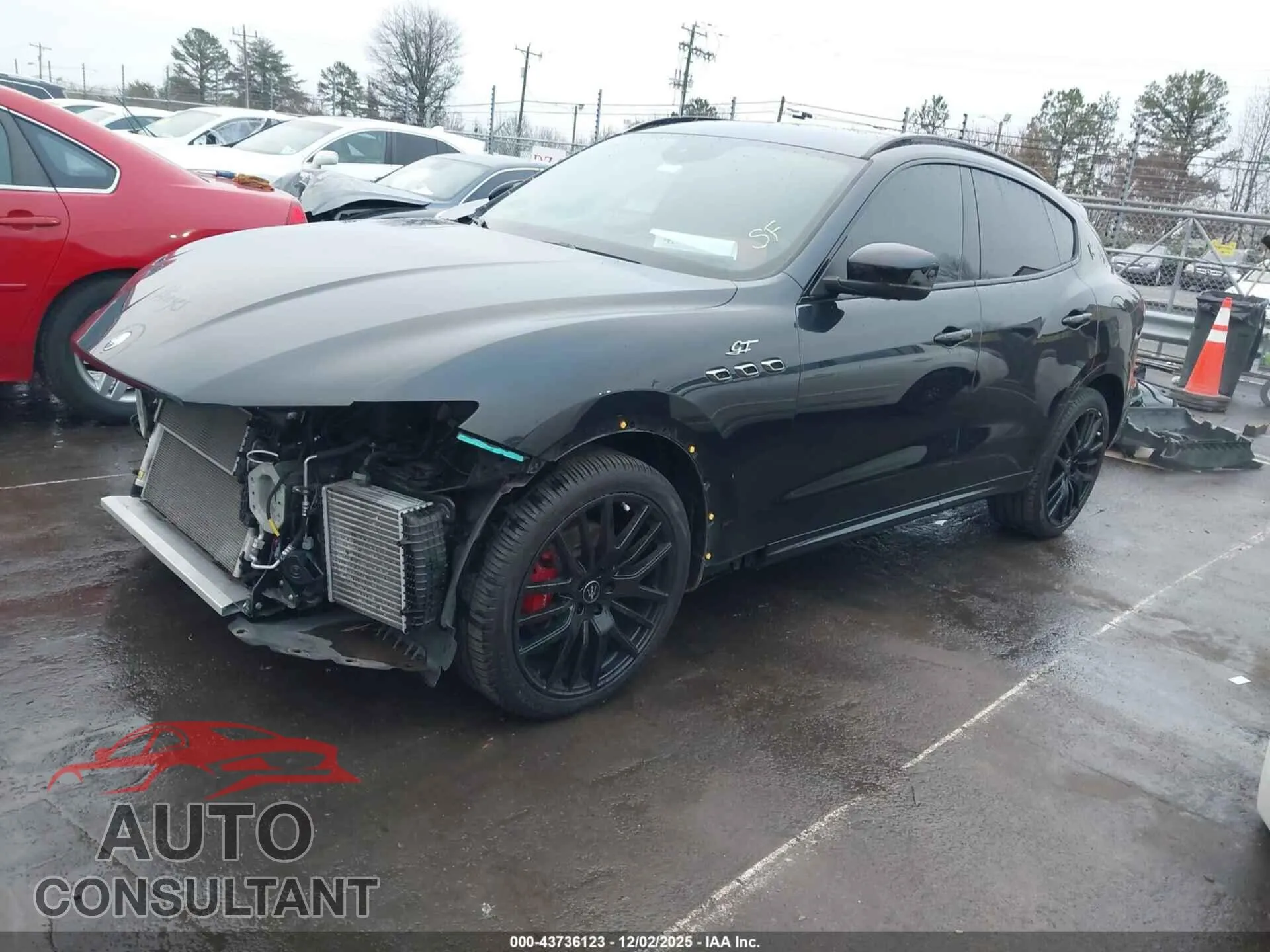 2022 MASERATI LEVANTE Damaged VIN ZN661XUA8NX388322 – rear exterior